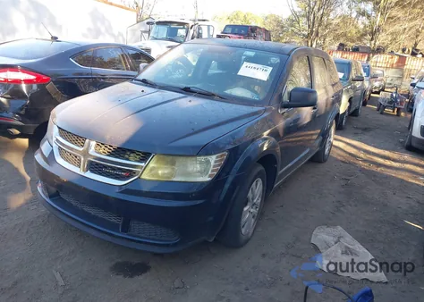 2015 Dodge Journey American Value Pkg z USA, uszkodzony, nr VIN 3C4PDCABXFT557661